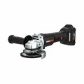 Worx NITRO 20V 4-1/2in Angle Grinder with Brushless Motor, Battery, Charger, and Carry Bag WX812L